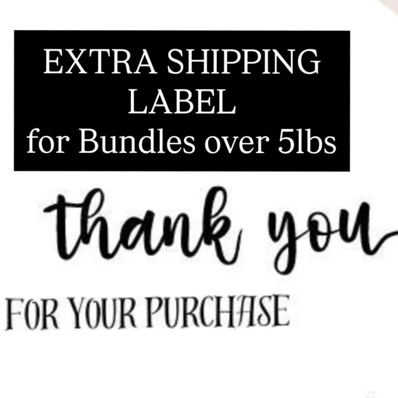 Extra Shipping Label - Picture 1 of 1